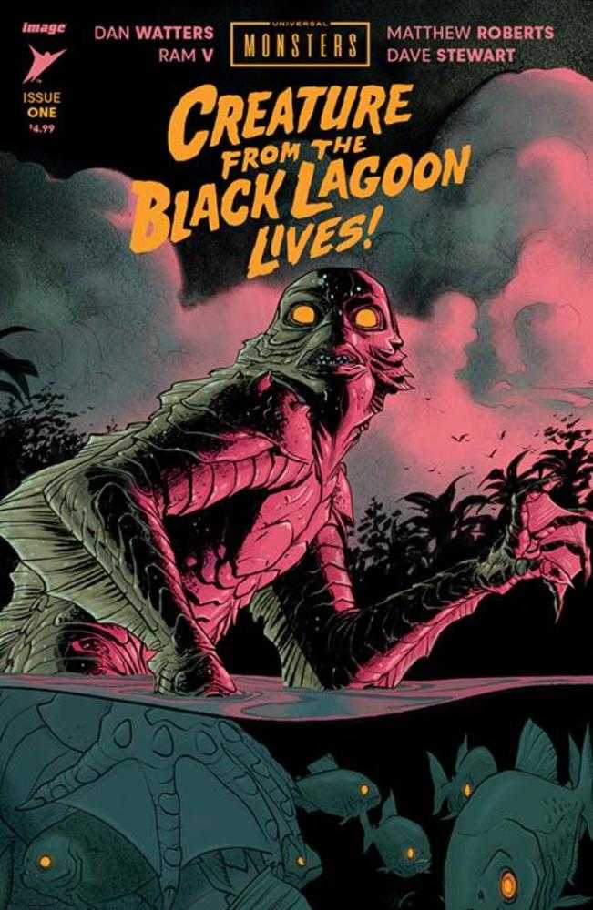Universal Monsters The Creature From The Black Lagoon Lives #1 (Of 4) Cover A Matthew Roberts & Dave Stewart | Odin's Place