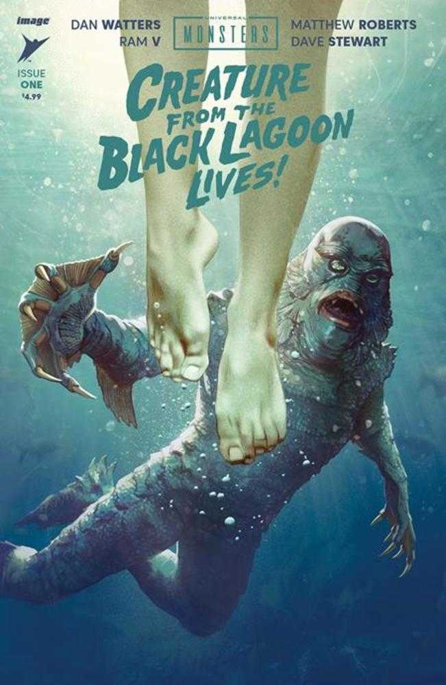 Universal Monsters The Creature From The Black Lagoon Lives #1 (Of 4) Cover B Joshua Middleton Variant | Odin's Place