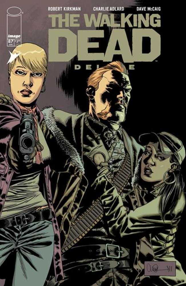 Walking Dead Deluxe #87 Cover B Charlie Adlard & Dave Mccaig Variant (Mature) | Odin's Place