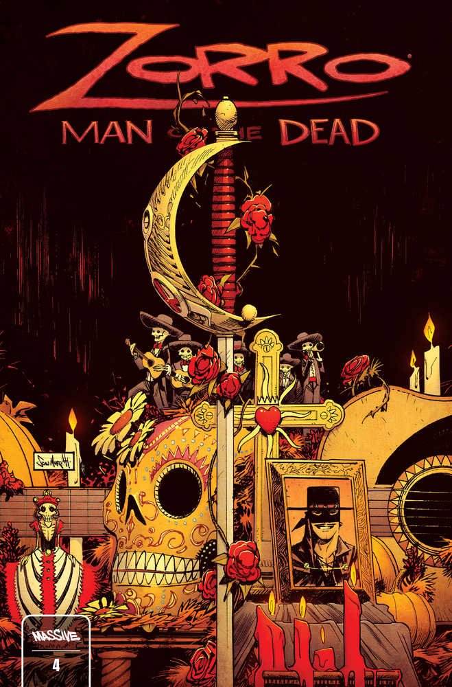 Zorro Man Of The Dead #4 (Of 4) Cover A Murphy (Mature) | Odin's Place