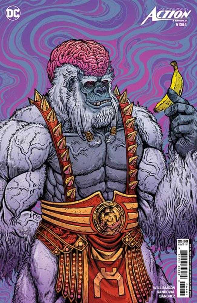 Action Comics #1064 Cover E Maria Wolf April Fools Ultra-Humanite Card Stock Variant (House Of Brainiac) | Odin's Place
