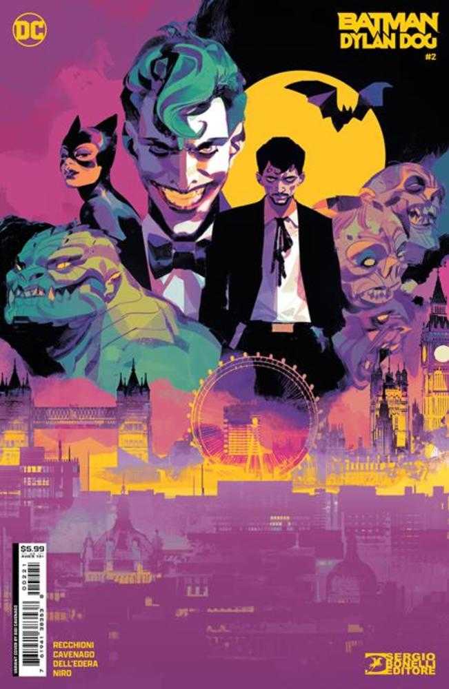 Batman Dylan Dog #2 (Of 3) Cover B Gigi Cavenago Card Stock Variant | Odin's Place