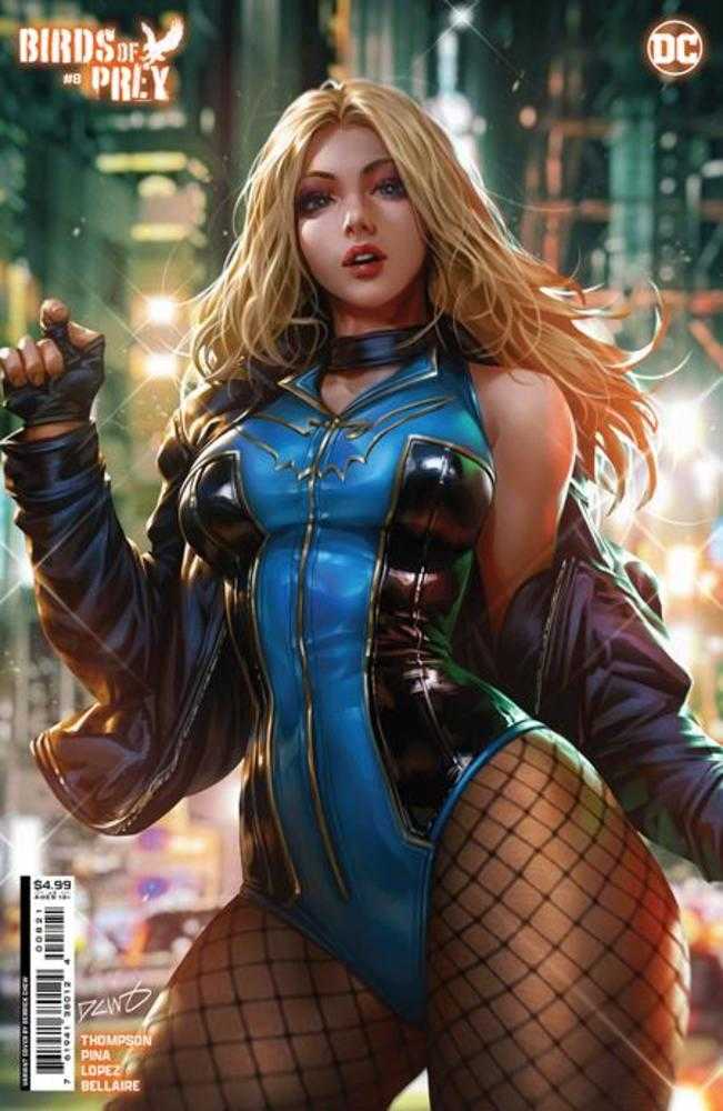 Birds Of Prey #8 Cover B Derrick Chew Card Stock Variant | Odin's Place