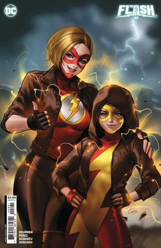 Flash #8 Cover B Lesley Leirix Li Card Stock Variant | Odin's Place