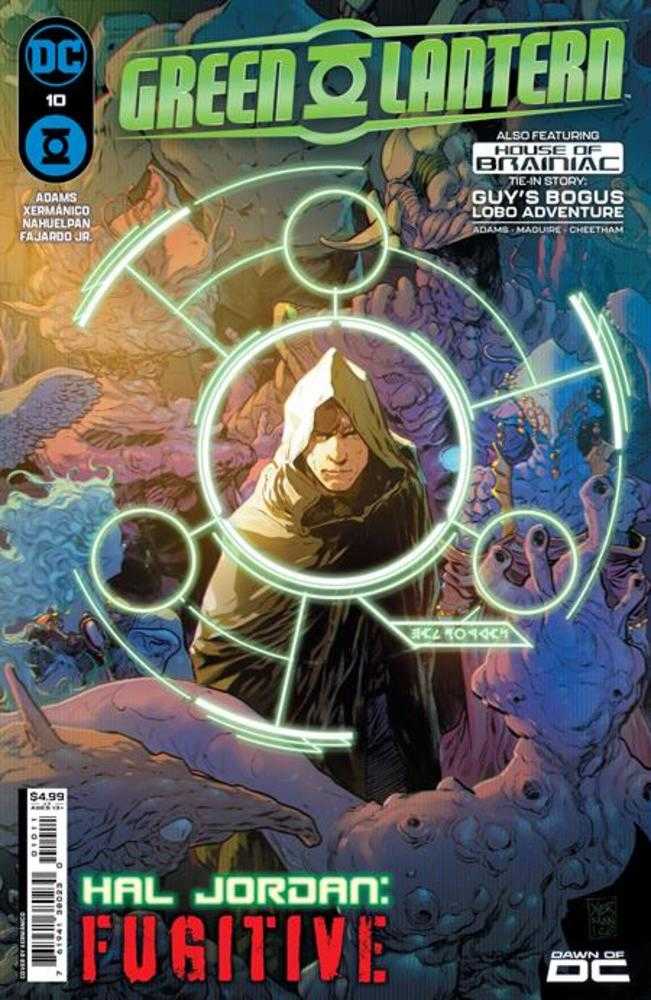 Green Lantern #10 Cover A Xermanico (House Of Brainiac) | Odin's Place