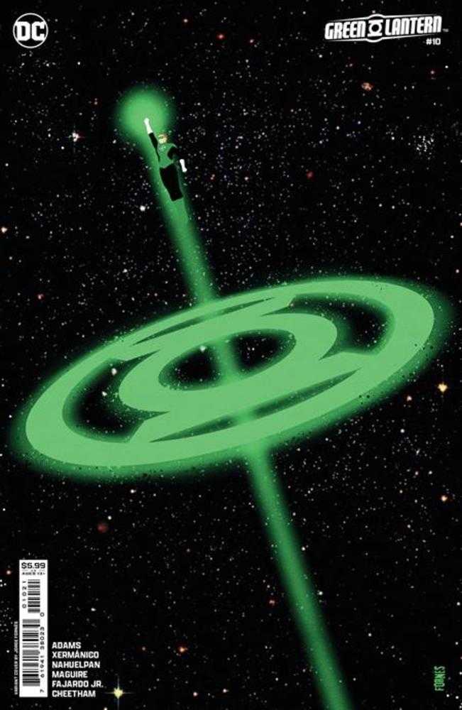 Green Lantern #10 Cover C Jorge Fornes Card Stock Variant (House Of Brainiac) | Odin's Place