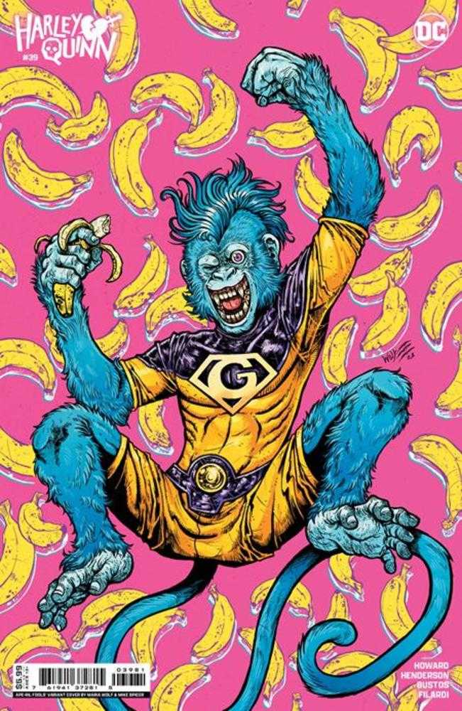 Harley Quinn #39 Cover D Maria Wolf April Fools Gleek Card Stock Variant | Odin's Place