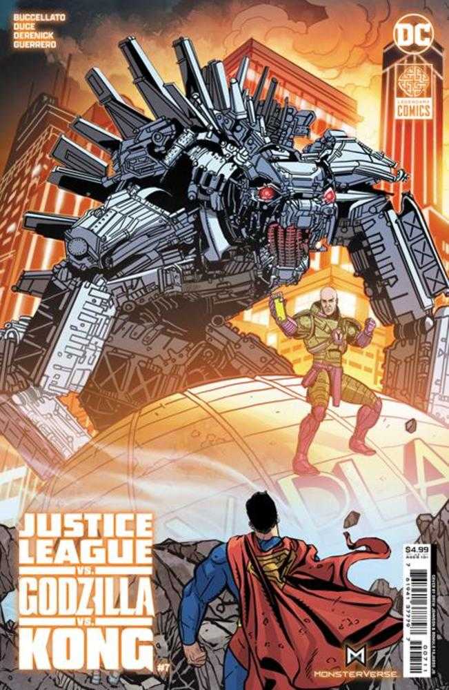 Justice League vs Godzilla vs Kong #7 (Of 7) Cover A Drew Johnson | Odin's Place