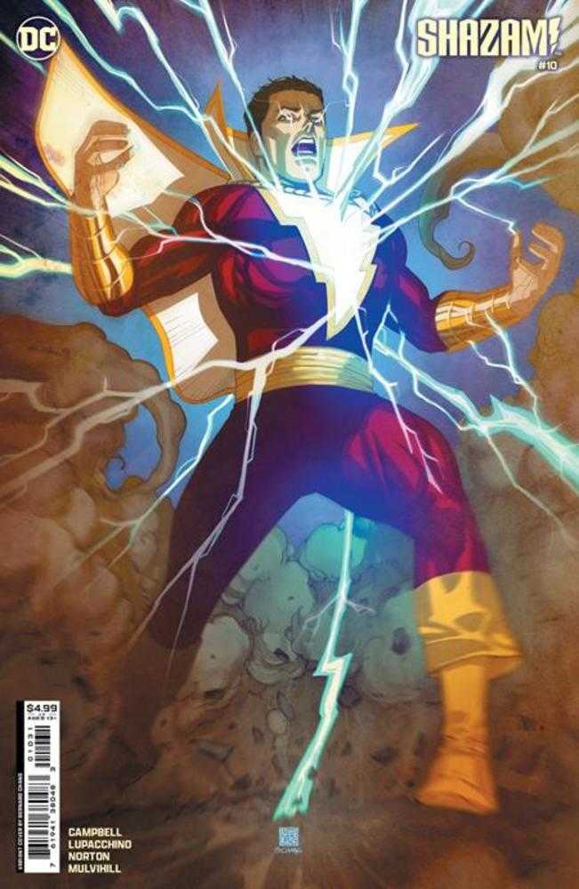 Shazam #10 Cover B Bernard Chang Card Stock Variant | Odin's Place
