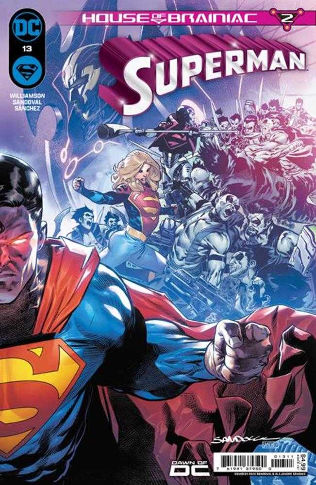 Superman #13 Cover A Rafa Sandoval Connecting (House Of Brainiac) | Odin's Place
