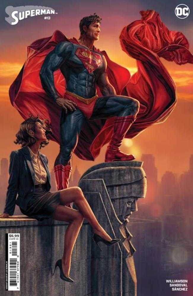 Superman #13 Cover B Lee Bermejo Card Stock Variant (House Of Brainiac) | Odin's Place