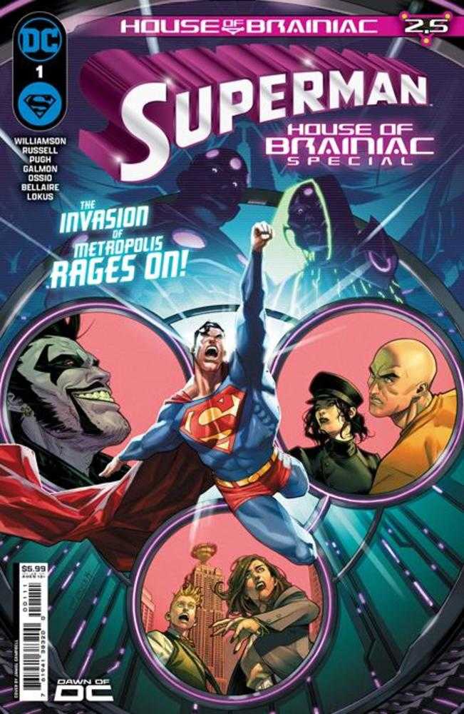 Superman House Of Brainiac Special #1 (One Shot) Cover A Jamal Campbell (House Of Brainiac) | Odin's Place