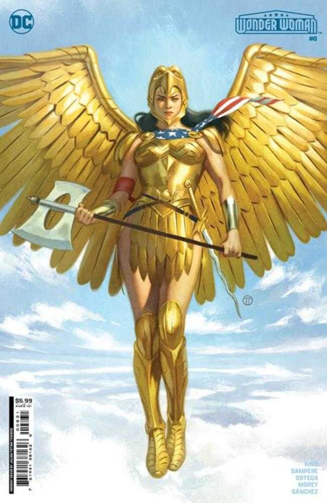 Wonder Woman #8 Cover B Julian Totino Tedesco Card Stock Variant | Odin's Place