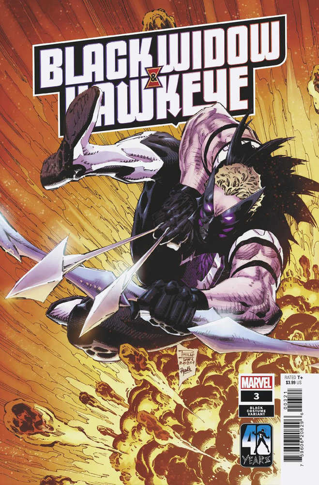 Black Widow & Hawkeye #3 Philip Tan Black Costume Variant | Odin's Place