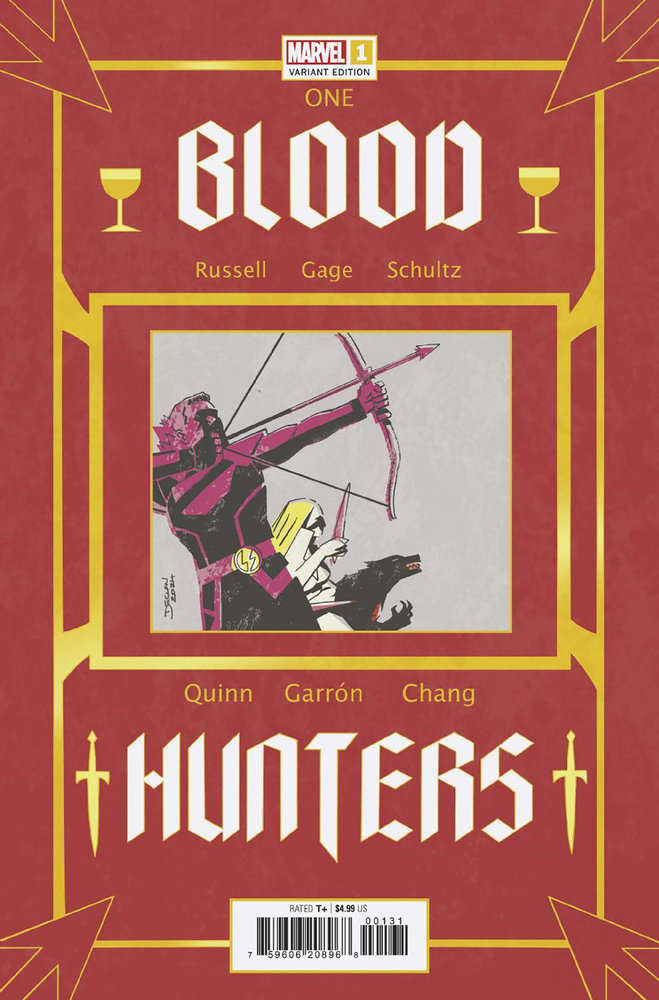 Blood Hunters #1 Declan Shalvey Book Cover Variant [Bh] | Odin's Place