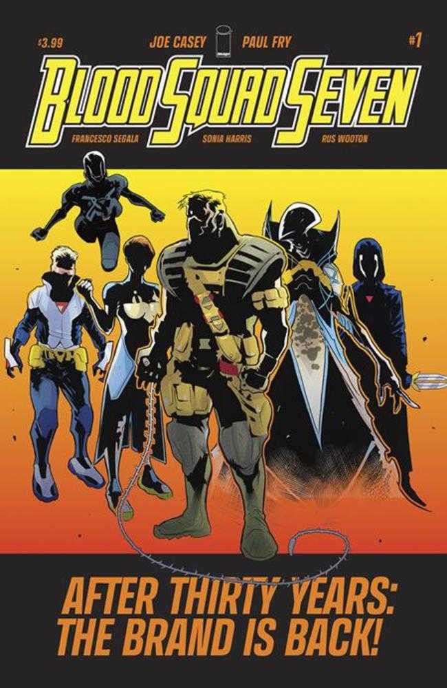 Blood Squad Seven #1 Cover A Paul Fry | Odin's Place