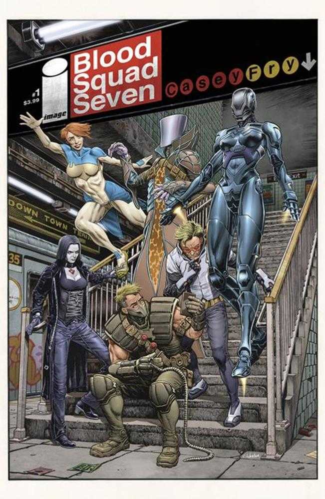 Blood Squad Seven #1 Cover B Chris Weston Variant | Odin's Place