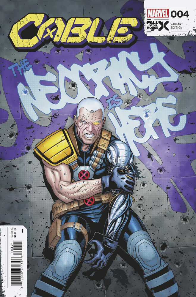 Cable #4 Juann Cabal Variant [Fhx] | Odin's Place