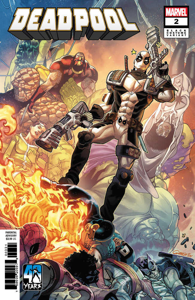 Deadpool #2 Javier Garron Black Costume Variant | Odin's Place