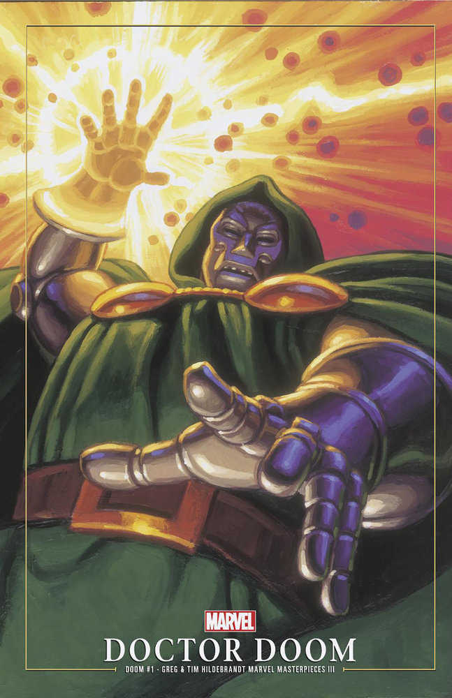 Doom #1 Greg And Tim Hildebrandt Doctor Doom Marvel Masterpieces III Variant | Odin's Place