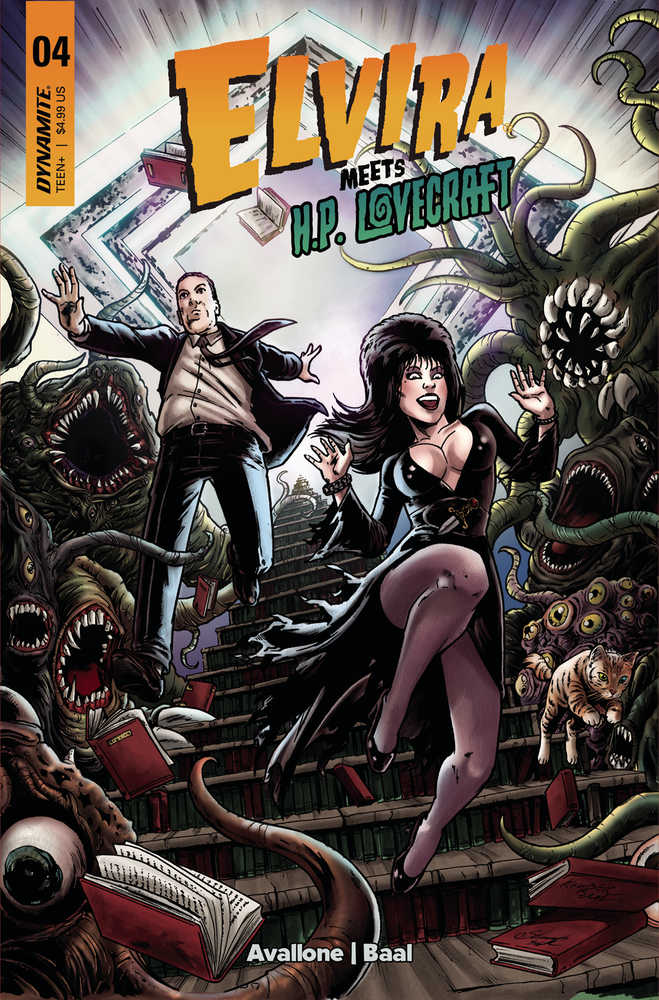 Elvira Meets Hp Lovecraft #4 Cover B Baal | Odin's Place