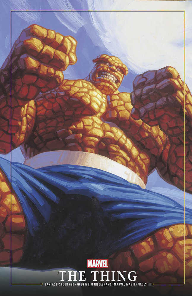 Fantastic Four #20 Greg And Tim Hildebrandt The Thing Marvel Masterpieces III Va Riant | Odin's Place