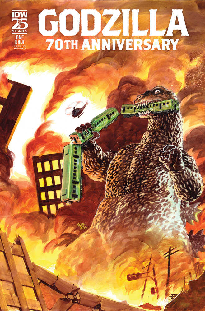 Godzilla: 70th Anniversary Cover A (Su) | Odin's Place
