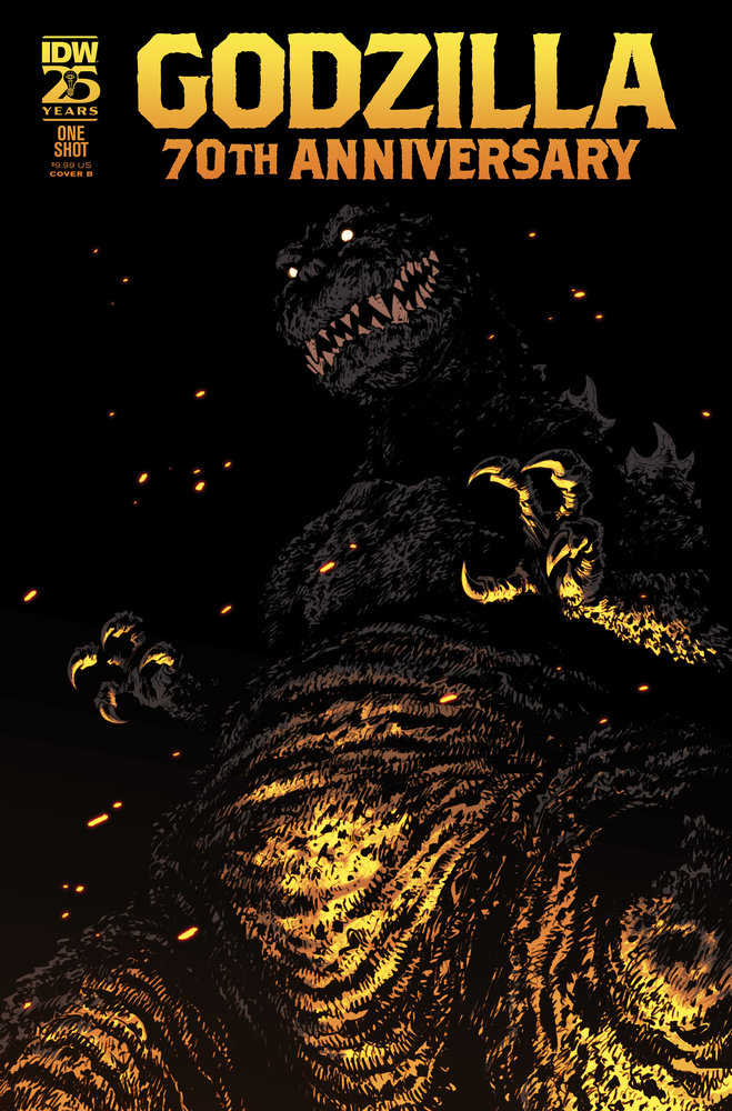 Godzilla: 70th Anniversary Variant B (Campbell) | Odin's Place