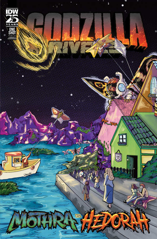 Godzilla Rivals Mothra vs Hedorah #1 Cover B Ann | Odin's Place