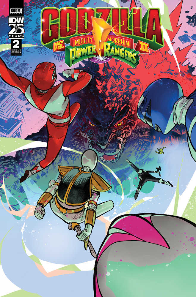 Godzilla vs. The Mighty Morphin Power Rangers II #2 Cover A (Rivas) | Odin's Place