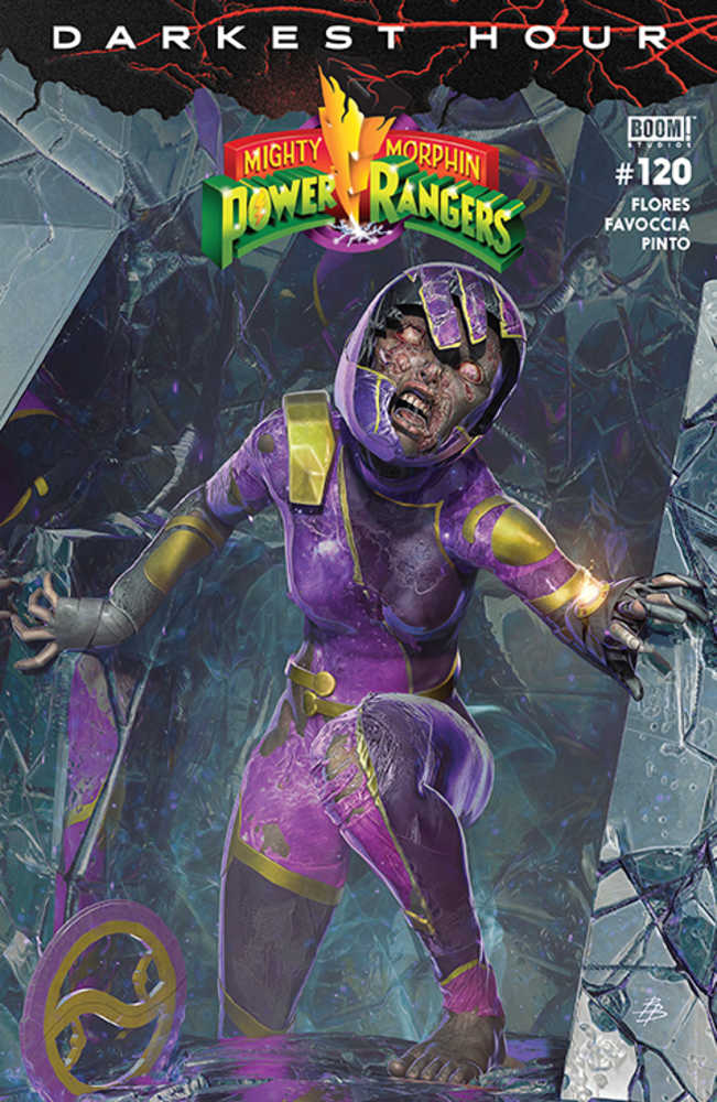 Mighty Morphin Power Rangers #120 Cover B Dark Grid Barends (C | Odin's Place