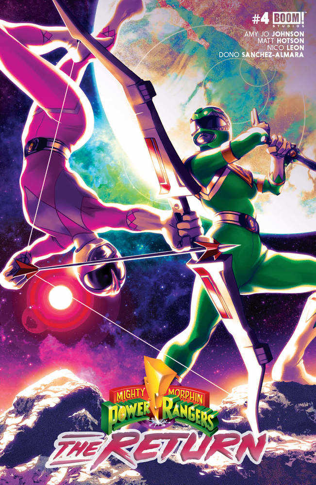 Mighty Morphin Power Rangers The Return #4 (Of 4) Cover A Mont | Odin's Place
