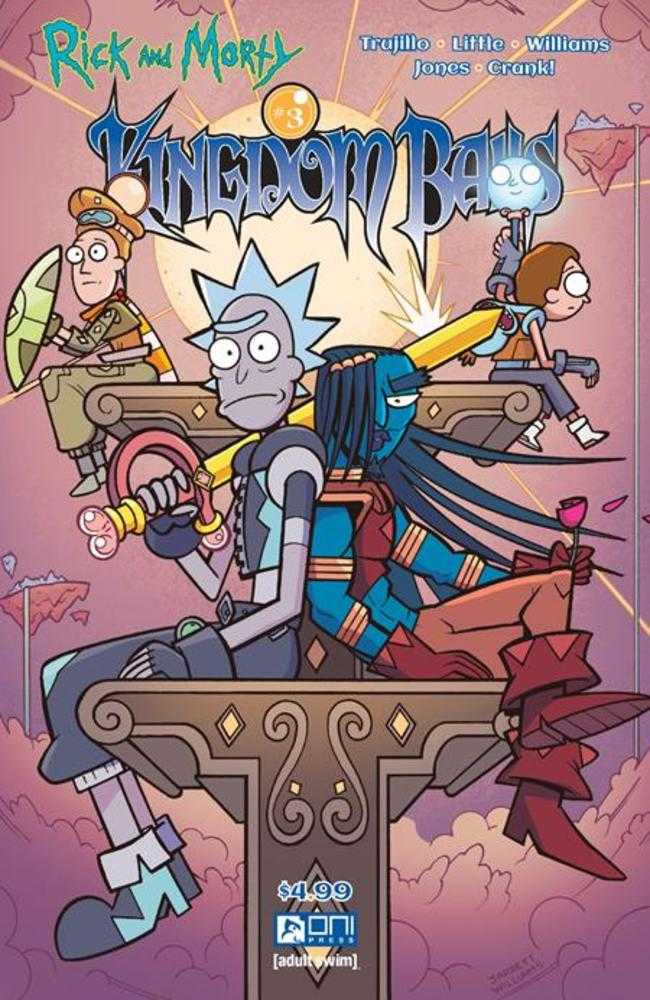 Rick And Morty Kingdom Balls #3 (Of 4) Cover A  Jarrett Williams (Mature) | Odin's Place