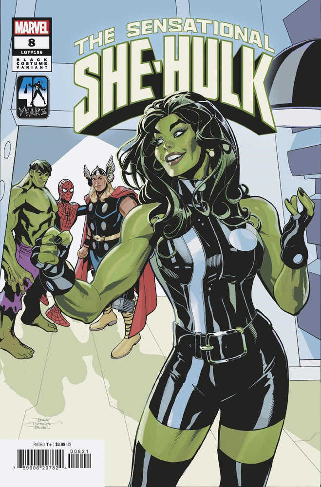 Sensational She-Hulk #8 Terry Dodson Black Costume Variant | Odin's Place