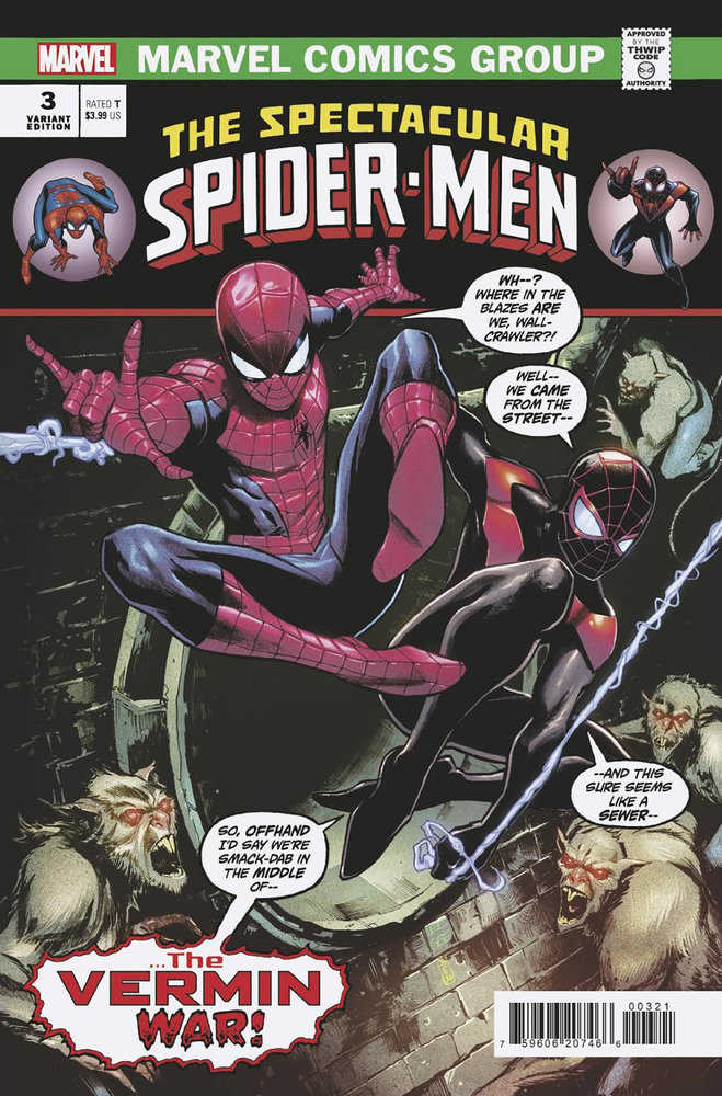 The Spectacular Spider-Men #3 Lee Garbett Homage Variant | Odin's Place
