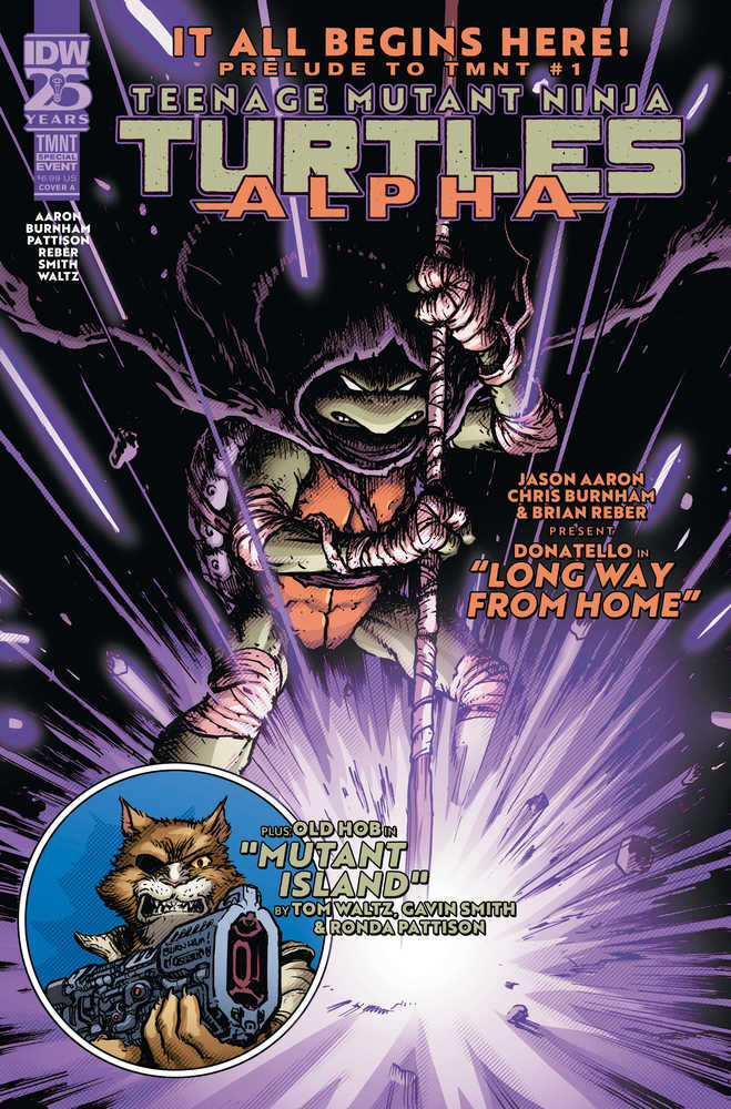 Teenage Mutant Ninja Turtles Alpha #1 Cover A Burnham | Odin's Place