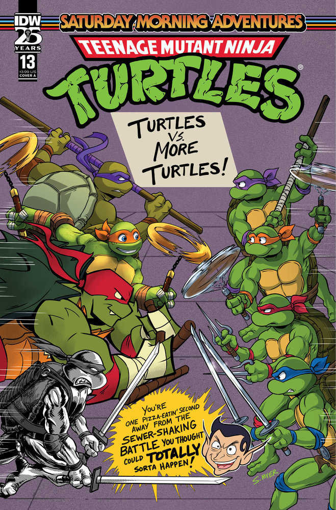 Teenage Mutant Ninja Turtles: Saturday Morning Adventures #13 Cover A (Myer) | Odin's Place