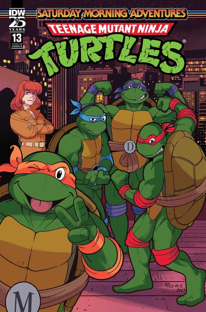 Teenage Mutant Ninja Turtles: Saturday Morning Adventures #13 Variant B (Rosanas) | Odin's Place