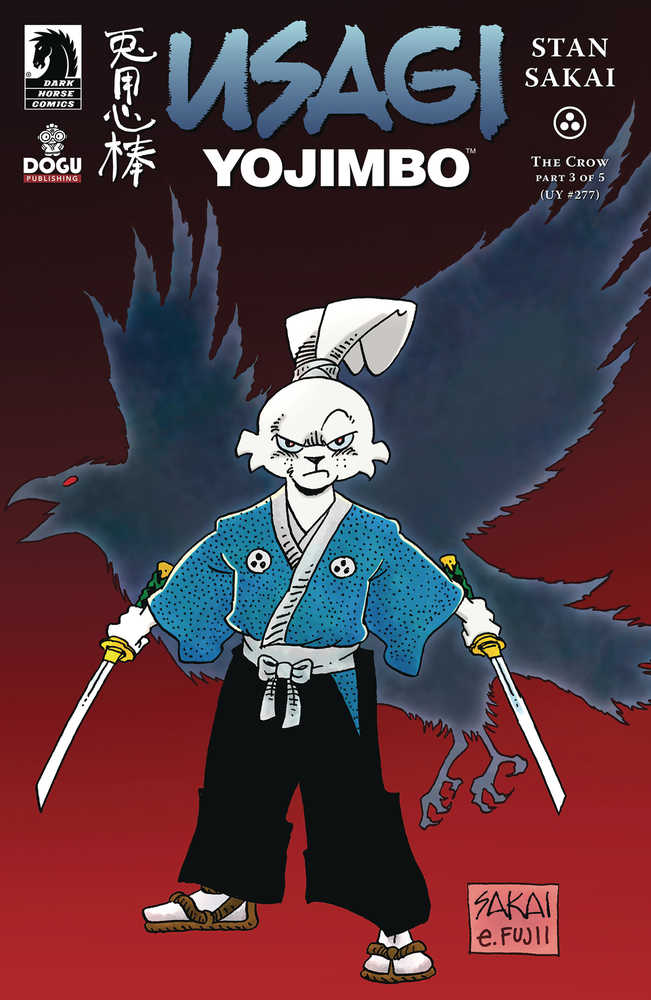 Usagi Yojimbo Crow #3 Cover A Sakai | Odin's Place