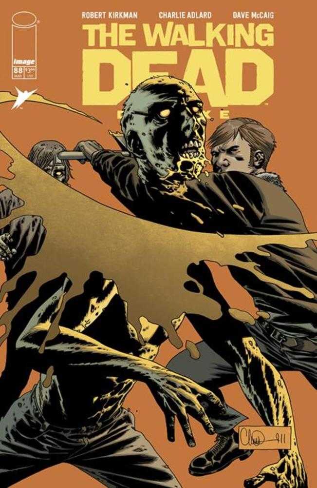 Walking Dead Deluxe #88 Cover B Charlie Adlard & Dave Mccaig Variant (Mature) | Odin's Place