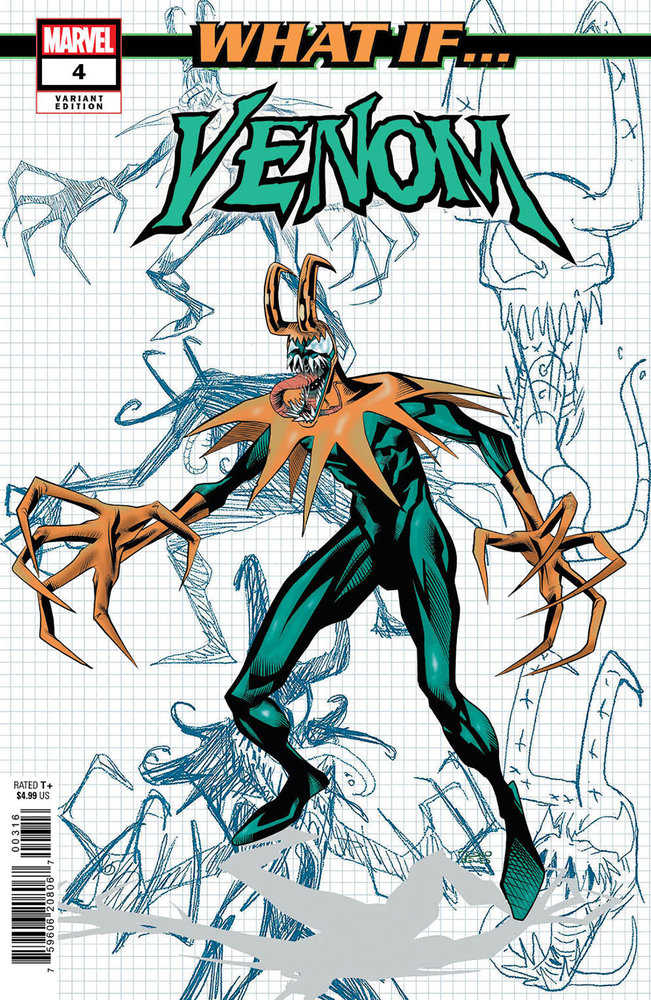 What If...? Venom #4 Diogenes Neves Design Variant | Odin's Place