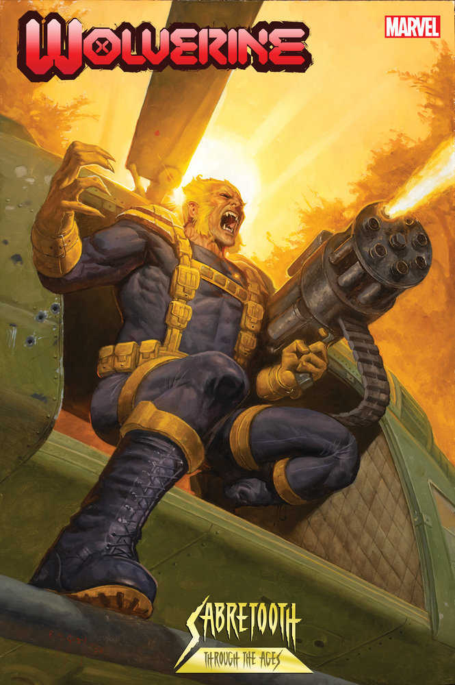 Wolverine #49 E.M. Gist Sabretooth Variant | Odin's Place