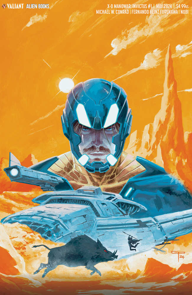 X-O Manowar Invictus #1 (Of 4) Cover C Peralta Virgin | Odin's Place