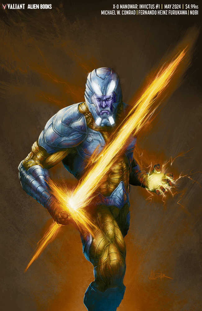 X-O Manowar Invictus #1 (Of 4) Cover D Willsmer Virgin | Odin's Place