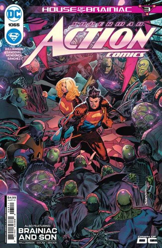 Action Comics #1065 Cover A Rafa Sandoval (House Of Brainiac) | Odin's Place