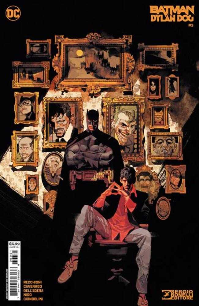 Batman Dylan Dog #3 (Of 3) Cover B Gigi Cavenago Card Stock Variant | Odin's Place