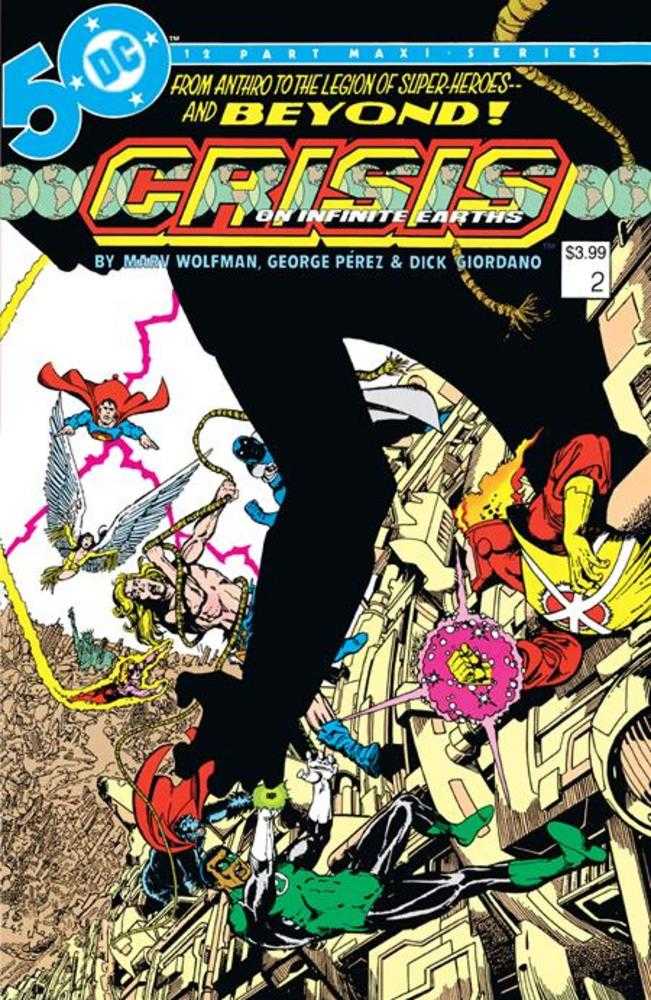 Crisis On Infinite Earths #2 (Of 12) Facsimile Edition Cover A George Perez | Odin's Place