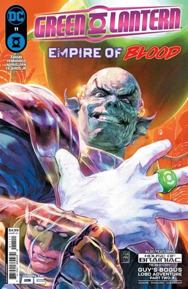 Green Lantern #11 Cover A Xermanico (House Of Brainiac) | Odin's Place
