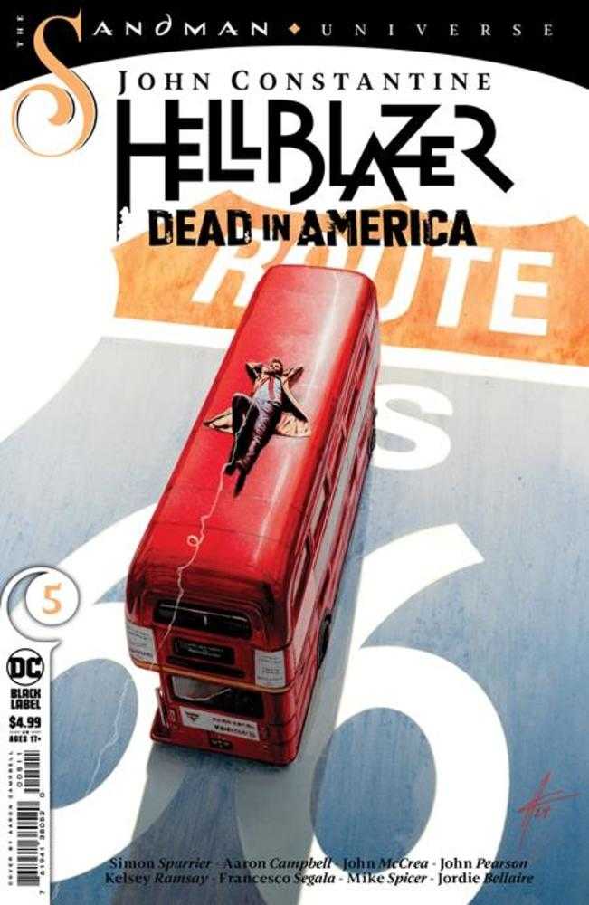 John Constantine Hellblazer Dead In America #5 (Of 9) Cover A Aaron Campbell (Mature) | Odin's Place