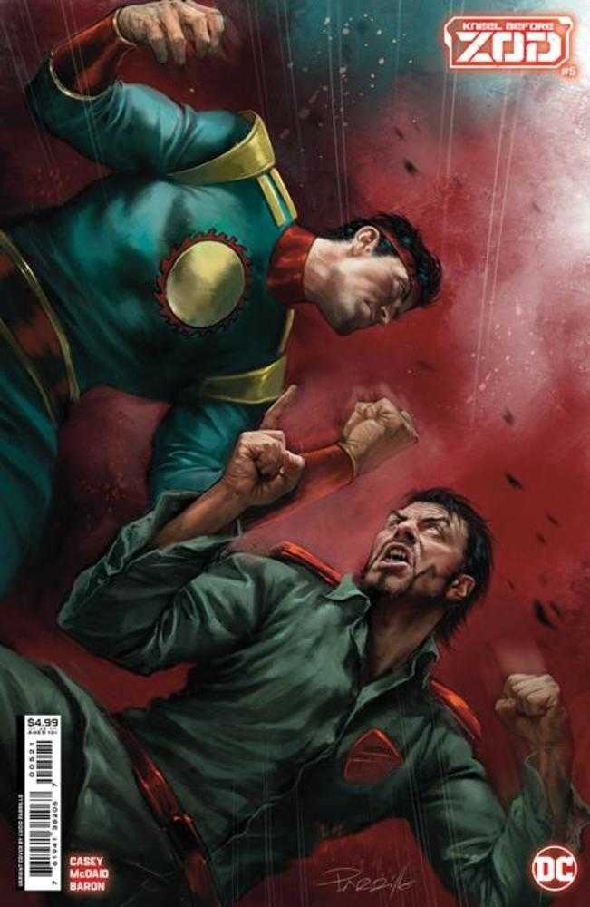 Kneel Before Zod #5 (Of 12) Cover B Lucio Parrillo Card Stock Variant | Odin's Place